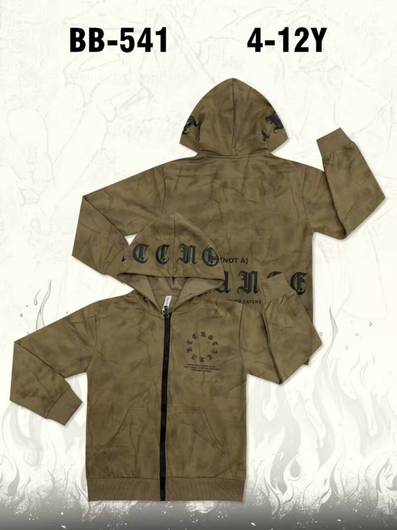  Bluzy Chłopięca Roz 4-12, 1 kolor Paczka 6 szt 1